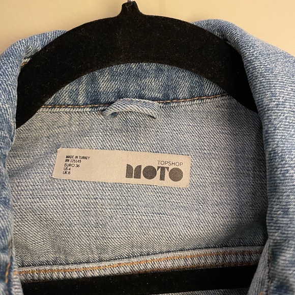 Topshop MOTO Jean Jacket - Picture 3 of 3